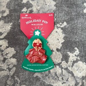 Barbie Mattel Hallmark Cards 1995 Brooch